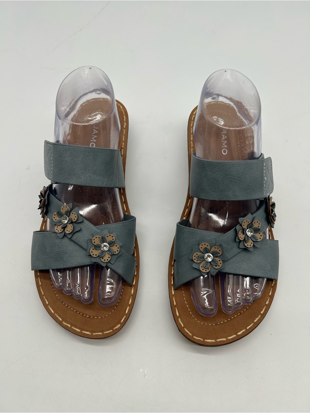Andiamo Women’s Slip On Comfort Slide Sandals 10W
